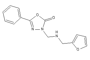 Image of 3-[(2-furfurylamino)methyl]-5-phenyl-1,3,4-oxadiazol-2-one