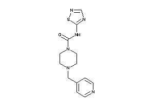 Image of 4-(4-pyridylmethyl)-N-(1,2,4-thiadiazol-5-yl)piperazine-1-carboxamide