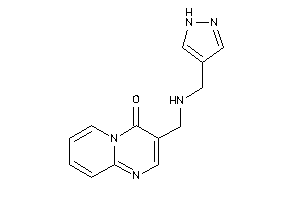 3-[(1H-pyrazol-4-ylmethylamino)methyl]pyrido[1,2-a]pyrimidin-4-one