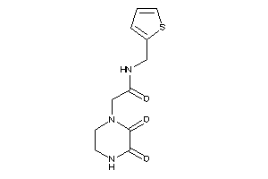 2-(2,3-diketopiperazino)-N-(2-thenyl)acetamide