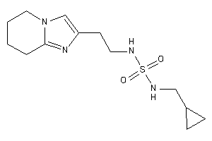 Cyclopropylmethyl-[2-(5,6,7,8-tetrahydroimidazo[1,2-a]pyridin-2-yl)ethylsulfamoyl]amine
