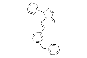 4-[(3-phenoxybenzylidene)amino]-3-phenyl-3H-1,2,4-triazole-5-thione