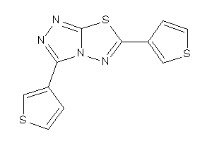 3,6-bis(3-thienyl)-[1,2,4]triazolo[3,4-b][1,3,4]thiadiazole