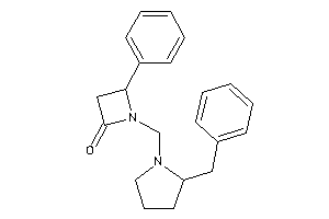 1-[(2-benzylpyrrolidino)methyl]-4-phenyl-azetidin-2-one