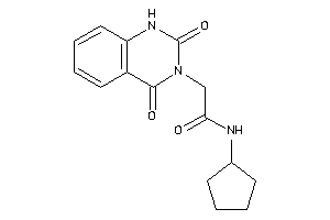 N-cyclopentyl-2-(2,4-diketo-1H-quinazolin-3-yl)acetamide