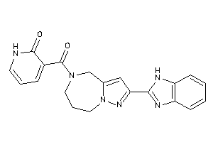 Image of 3-[2-(1H-benzimidazol-2-yl)-4,6,7,8-tetrahydropyrazolo[1,5-a][1,4]diazepine-5-carbonyl]-2-pyridone