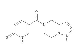 5-(3a,4,6,7-tetrahydro-1H-pyrazolo[1,5-a]pyrazine-5-carbonyl)-2-pyridone