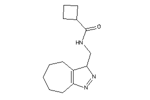Image of N-(3,4,5,6,7,8-hexahydrocyclohepta[c]pyrazol-3-ylmethyl)cyclobutanecarboxamide