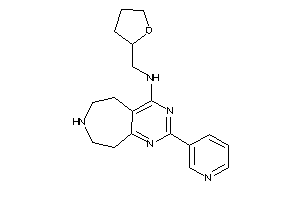 [2-(3-pyridyl)-6,7,8,9-tetrahydro-5H-pyrimido[4,5-d]azepin-4-yl]-(tetrahydrofurfuryl)amine