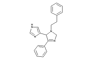 5-(1H-imidazol-4-yl)-1-phenethyl-4-phenyl-3-imidazoline
