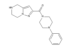 (4-phenylpiperazino)-(4,5,6,7-tetrahydropyrazolo[1,5-a]pyrazin-2-yl)methanone