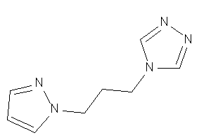 Image of 4-(3-pyrazol-1-ylpropyl)-1,2,4-triazole