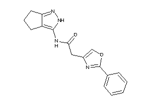 2-(2-phenyloxazol-4-yl)-N-(2,4,5,6-tetrahydrocyclopenta[c]pyrazol-3-yl)acetamide