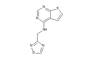 1,2,4-oxadiazol-3-ylmethyl(thieno[2,3-d]pyrimidin-4-yl)amine