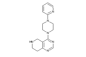 4-[4-(2-pyridyl)piperazino]-5,6,7,8-tetrahydropyrido[4,3-d]pyrimidine