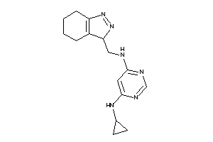 Cyclopropyl-[6-(4,5,6,7-tetrahydro-3H-indazol-3-ylmethylamino)pyrimidin-4-yl]amine