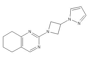 Image of 2-(3-pyrazol-1-ylazetidin-1-yl)-5,6,7,8-tetrahydroquinazoline