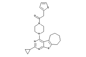 Image of 1-[4-(cyclopropylBLAHyl)piperazino]-2-(2-thienyl)ethanone