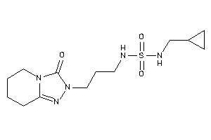 Image of 2-[3-(cyclopropylmethylsulfamoylamino)propyl]-5,6,7,8-tetrahydro-[1,2,4]triazolo[4,3-a]pyridin-3-one