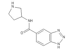 N-pyrrolidin-3-yl-1H-benzotriazole-5-carboxamide
