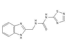 Image of 1-(1H-benzimidazol-2-ylmethyl)-3-(1,2,4-thiadiazol-5-yl)urea