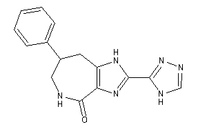 7-phenyl-2-(4H-1,2,4-triazol-3-yl)-5,6,7,8-tetrahydro-1H-imidazo[4,5-c]azepin-4-one