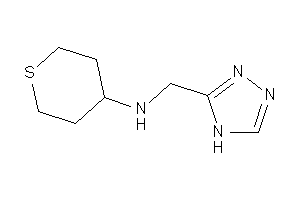Image of Tetrahydrothiopyran-4-yl(4H-1,2,4-triazol-3-ylmethyl)amine