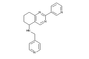 Image of 4-pyridylmethyl-[2-(3-pyridyl)-5,6,7,8-tetrahydroquinazolin-5-yl]amine