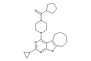 Cyclopentyl-[4-(cyclopropylBLAHyl)piperazino]methanone