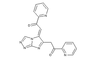 2-[5-[2-keto-2-(2-pyridyl)ethylidene]imidazo[2,1-c][1,2,4]triazol-6-yl]-1-(2-pyridyl)ethanone