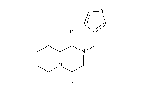 2-(3-furfuryl)-3,6,7,8,9,9a-hexahydropyrido[1,2-a]pyrazine-1,4-quinone