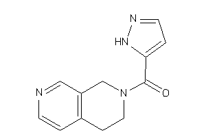 3,4-dihydro-1H-2,7-naphthyridin-2-yl(1H-pyrazol-5-yl)methanone