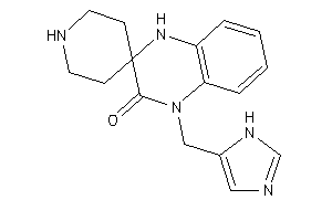Image of 1-(1H-imidazol-5-ylmethyl)spiro[4H-quinoxaline-3,4'-piperidine]-2-one