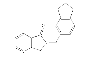 6-(indan-5-ylmethyl)-7H-pyrrolo[3,4-b]pyridin-5-one