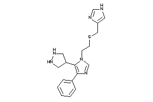 Image of 1-[2-(1H-imidazol-4-ylmethylthio)ethyl]-4-phenyl-5-pyrazolidin-4-yl-imidazole