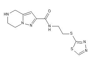 N-[2-(1,3,4-thiadiazol-2-ylthio)ethyl]-4,5,6,7-tetrahydropyrazolo[1,5-a]pyrazine-2-carboxamide
