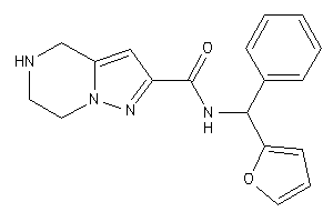 N-[2-furyl(phenyl)methyl]-4,5,6,7-tetrahydropyrazolo[1,5-a]pyrazine-2-carboxamide