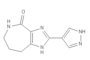2-(1H-pyrazol-4-yl)-5,6,7,8-tetrahydro-1H-imidazo[4,5-c]azepin-4-one