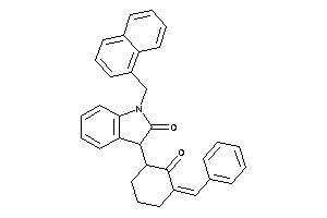 3-(3-benzal-2-keto-cyclohexyl)-1-(1-naphthylmethyl)oxindole