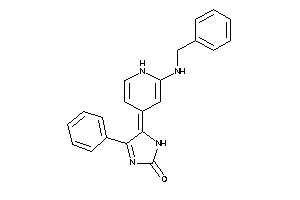 4-[2-(benzylamino)-1H-pyridin-4-ylidene]-5-phenyl-3-imidazolin-2-one