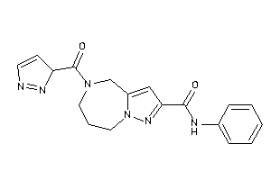 Image of N-phenyl-5-(3H-pyrazole-3-carbonyl)-4,6,7,8-tetrahydropyrazolo[1,5-a][1,4]diazepine-2-carboxamide