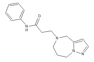 N-phenyl-3-(4,6,7,8-tetrahydropyrazolo[1,5-a][1,4]diazepin-5-yl)propionamide