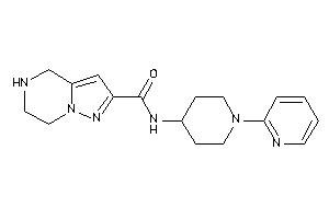 N-[1-(2-pyridyl)-4-piperidyl]-4,5,6,7-tetrahydropyrazolo[1,5-a]pyrazine-2-carboxamide