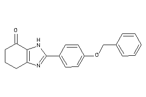Image of 2-(4-benzoxyphenyl)-3,5,6,7-tetrahydrobenzimidazol-4-one