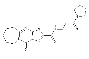 Keto-N-(3-keto-3-pyrrolidino-propyl)BLAHcarboxamide