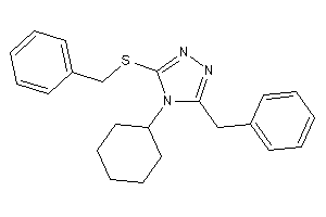 Image of 3-benzyl-5-(benzylthio)-4-cyclohexyl-1,2,4-triazole