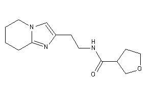 N-[2-(5,6,7,8-tetrahydroimidazo[1,2-a]pyridin-2-yl)ethyl]tetrahydrofuran-3-carboxamide