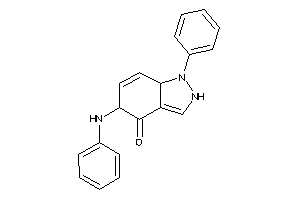 Image of 5-anilino-1-phenyl-5,7a-dihydro-2H-indazol-4-one