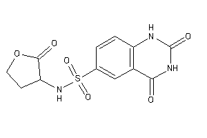 2,4-diketo-N-(2-ketotetrahydrofuran-3-yl)-1H-quinazoline-6-sulfonamide