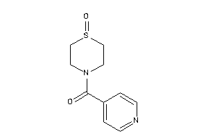 (1-keto-1,4-thiazinan-4-yl)-(4-pyridyl)methanone